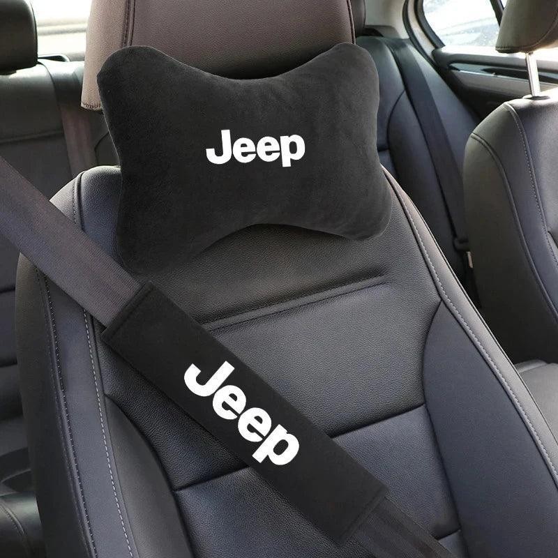 Jeep Neck Pillow & Seat Belt Shoulder Pad