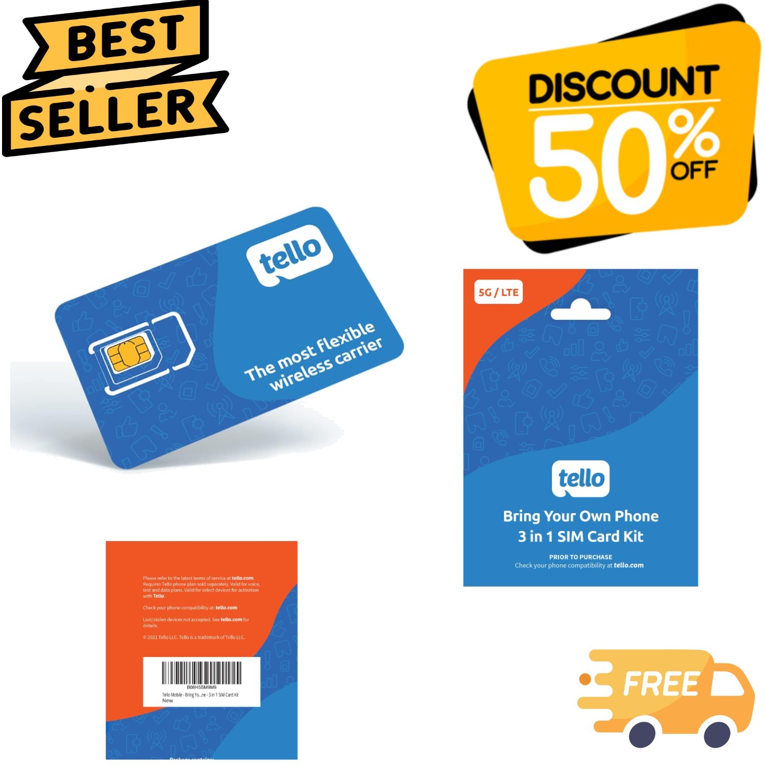 Affordable Prepaid SIM Card for Travelers - $5/mo, International Calls Included