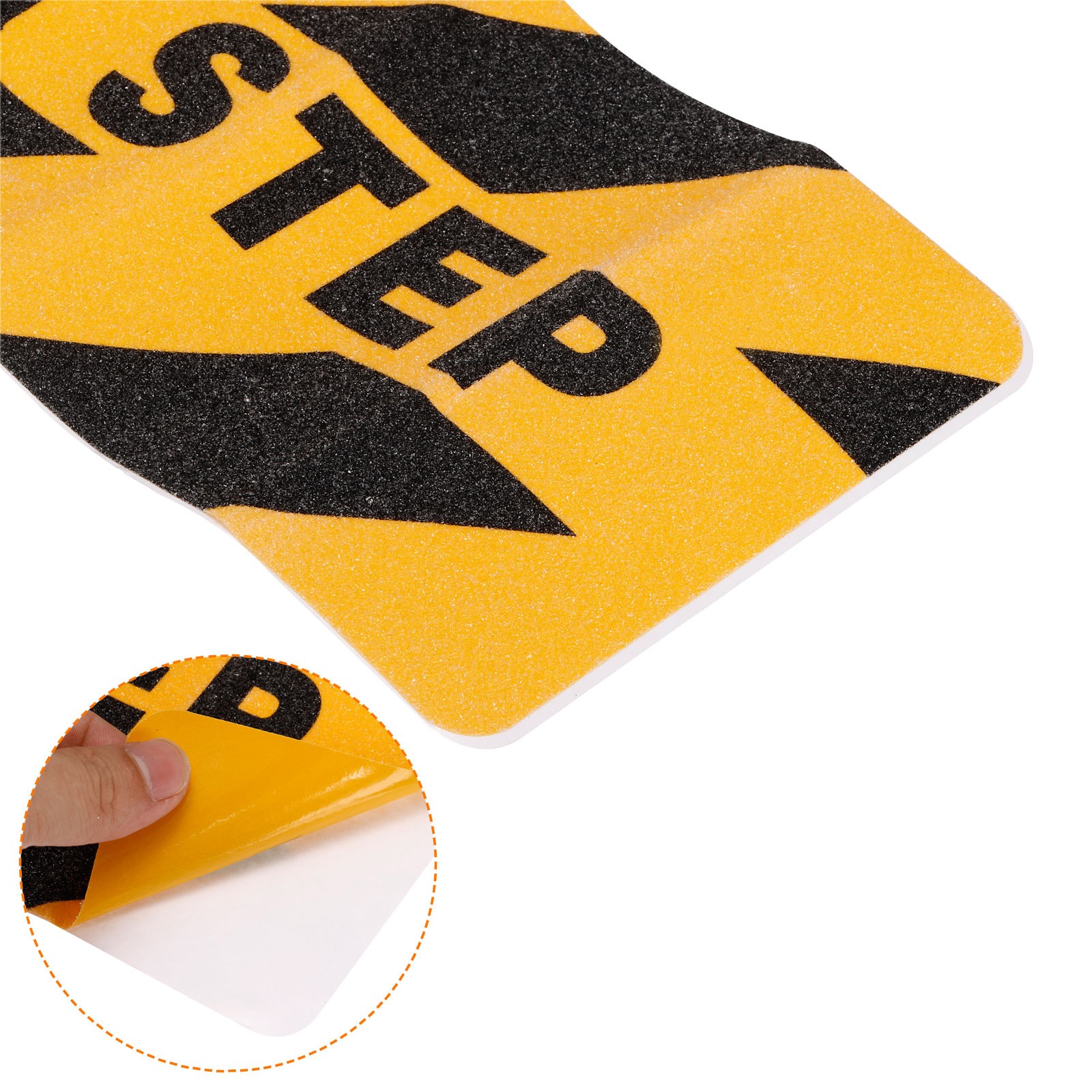 6"x24" Watch Your Step Warning Sticker Adhesive Abrasive Non Slip Tape
