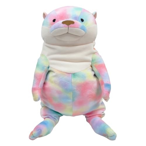 Mochi Series Large Mochi Plush Squishy Otter Rainbow Japan