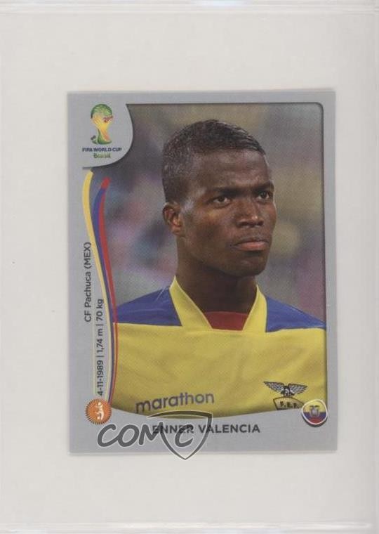 2014 Panini FIFA World Cup Brazil Album Stickers Enner Valencia #364 0c6