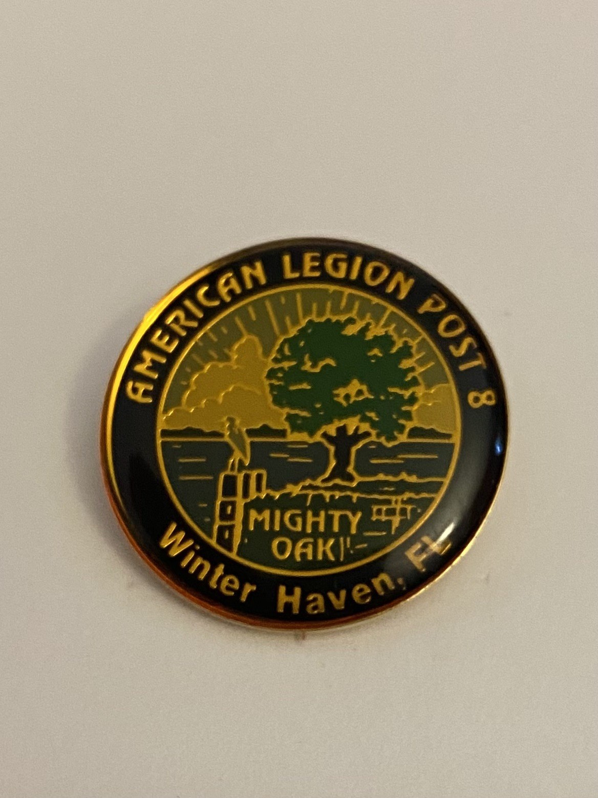 American Legion Post 8 Winter Haven Florida Lapel Pin P154