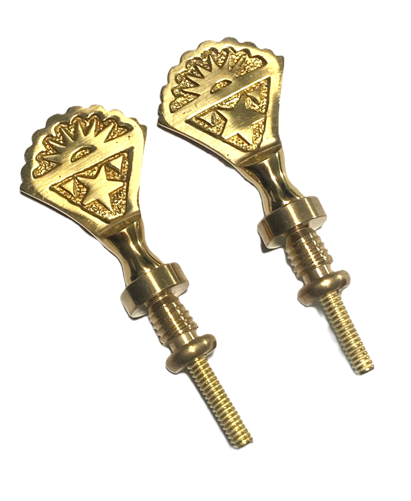 Antique Star Cheval Mirror Mounting Hardware For Swing Style