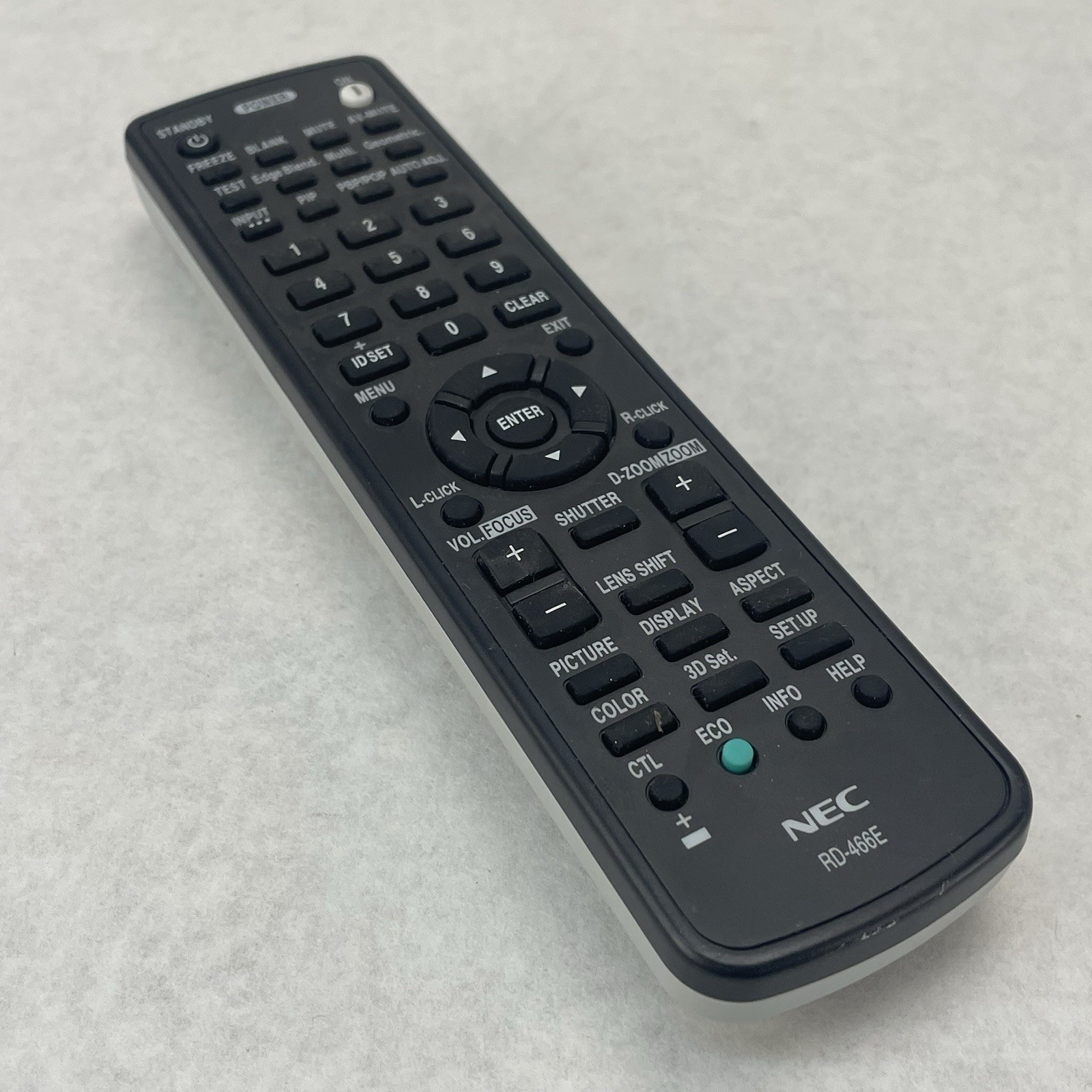 Genuine NEC RD-466E Remote Control for NP-PA Series Projectors PA653U PA622