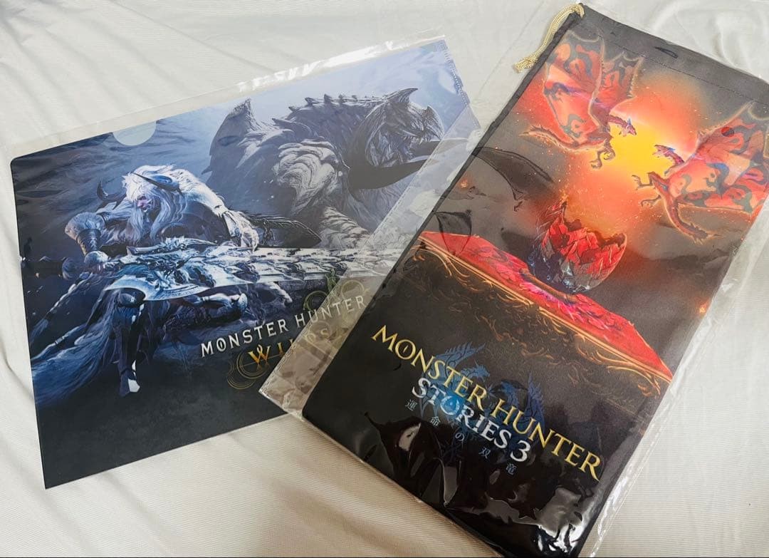 Monster Hunter Stories 3 A4 Clear File TGS Collectible Multi-Back