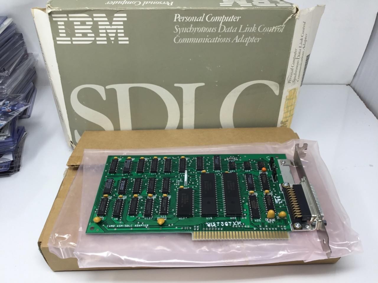 Vintage IBM SDLC Personal Computer Synchronous Data Link Control Adapter 1501205