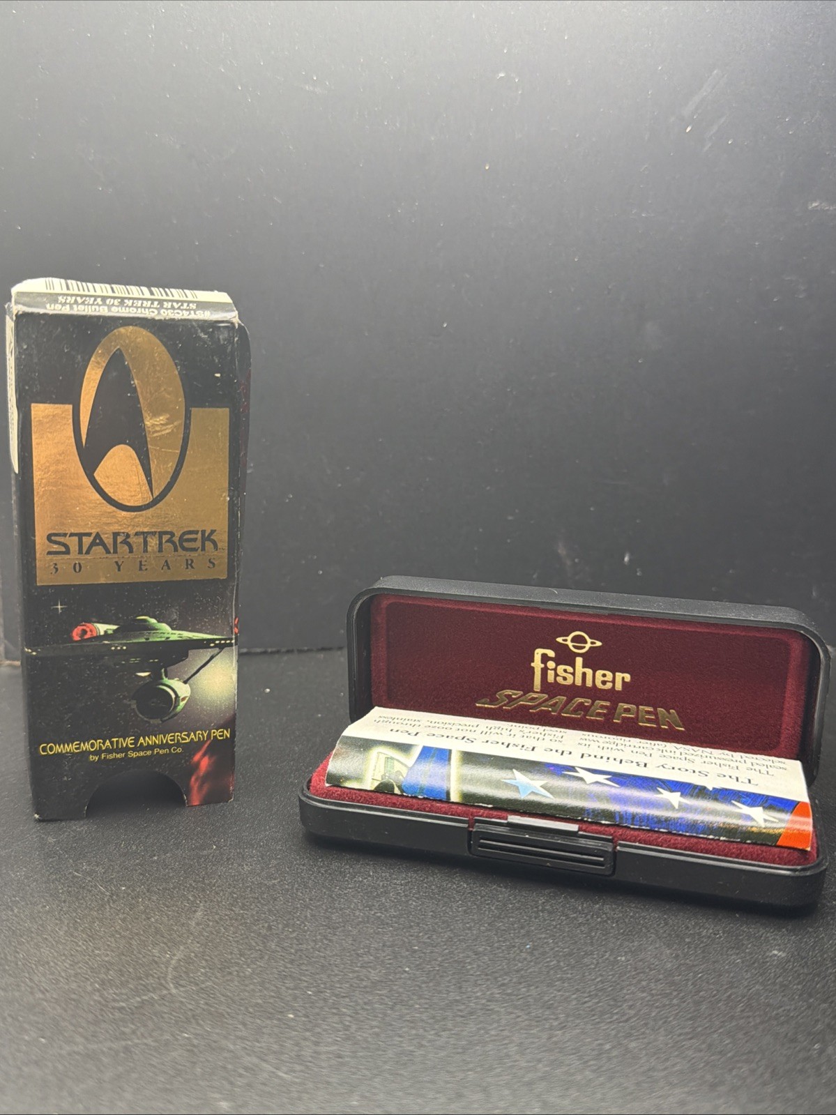 Star Trek Commemorative TOS 30 Yr Anniversary Pen Fisher 1996  - Unused #ST4C30