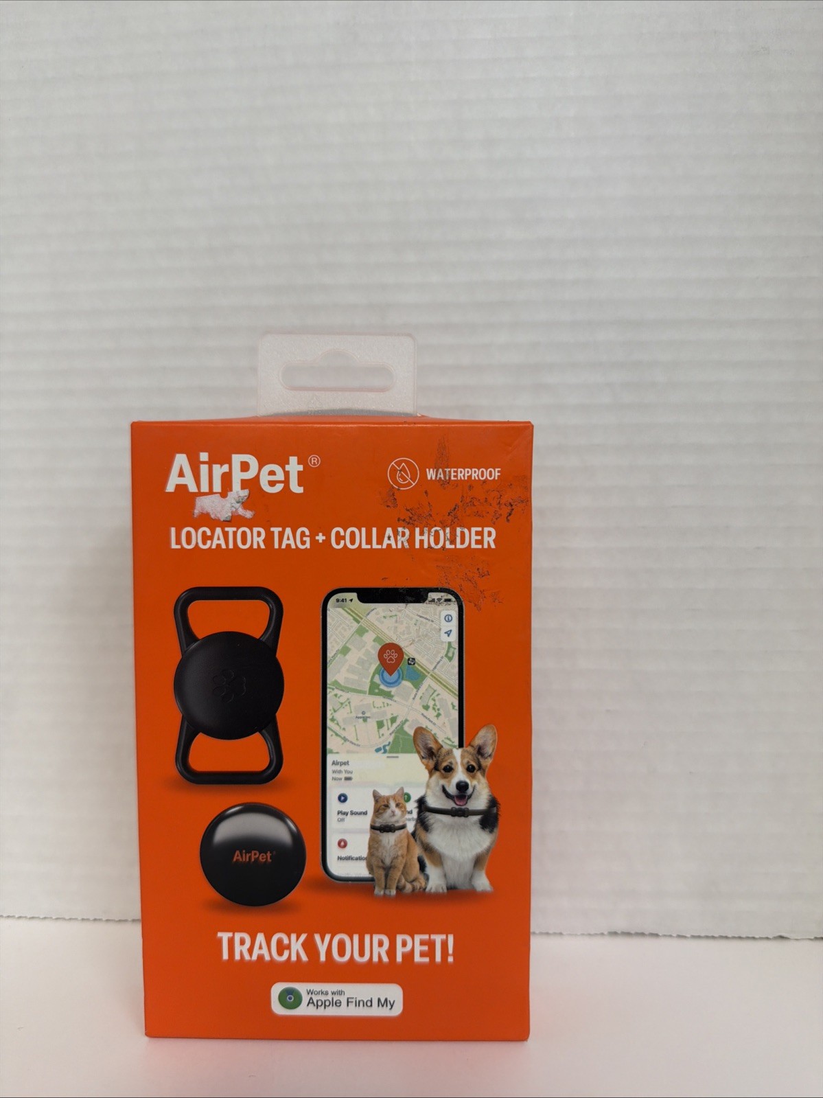 AirPet Pet Locator Tag & Holder with Apple Find My Compatibility