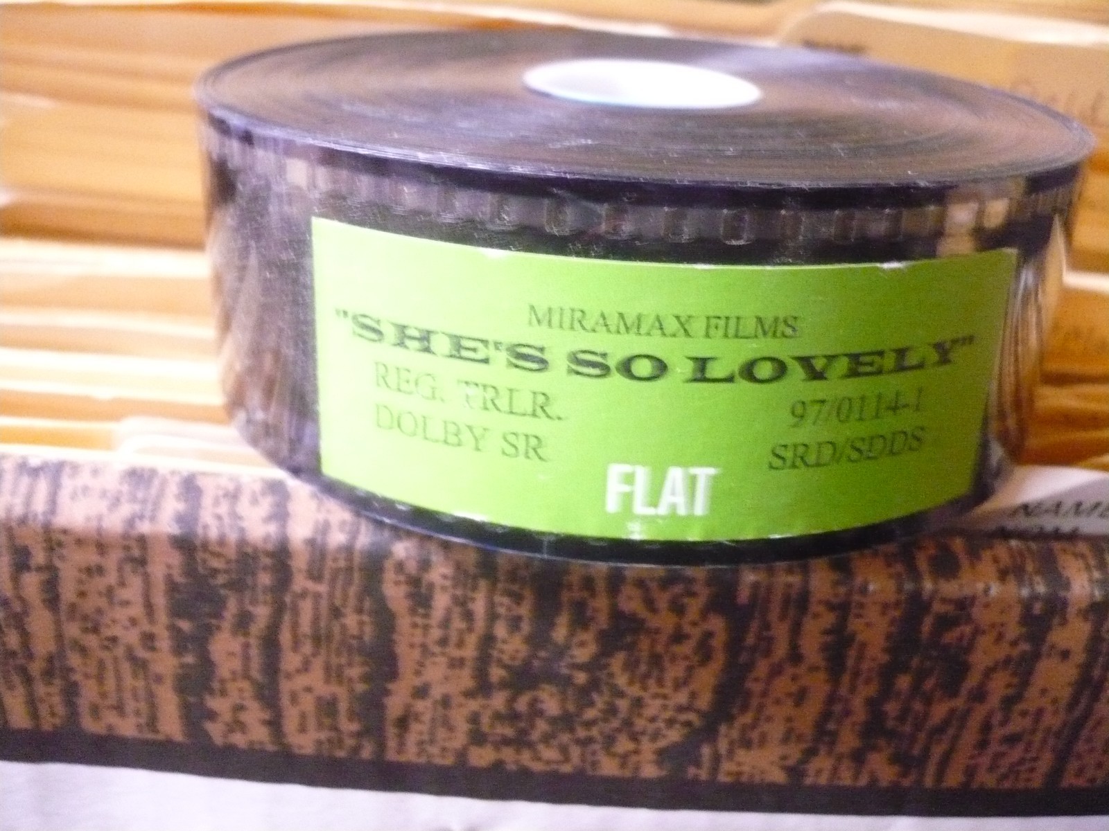 SHE'S SO LOVELY, unused orig flat 35mm trailer [Sean Penn, Robin Wright Penn]