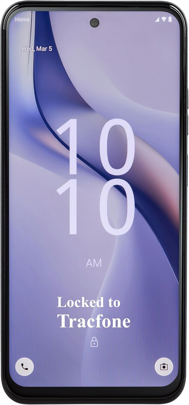 View Speed Ultra, 128GB, Gray - 6.7" HD+ Infinity Display, 5G Prepaid Smartphone