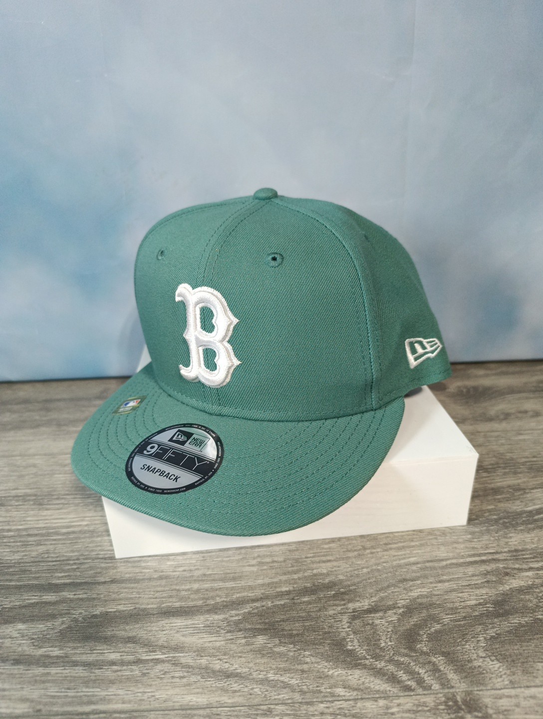 Boston Red Sox New Era 2025 City Connect 9FIFTY Snapback Hat Cap Green Monster