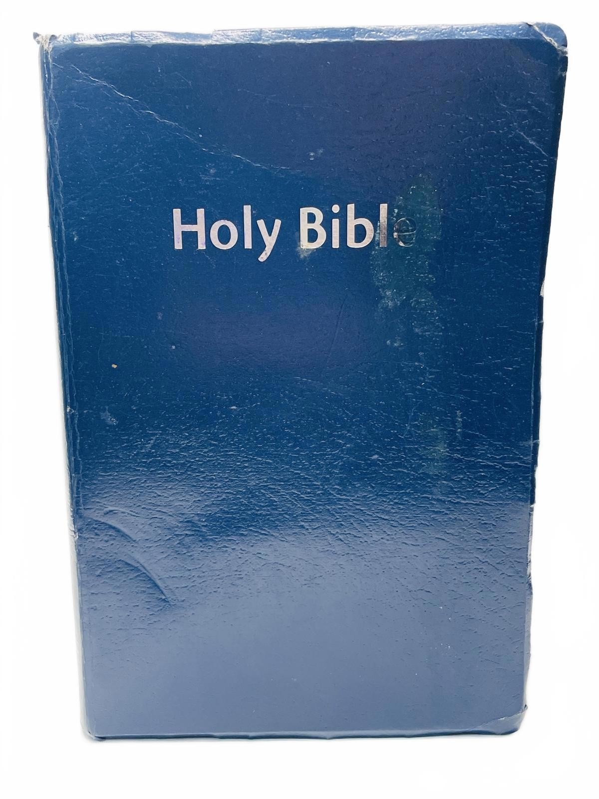 Vintage 1990 Holy Bible NIV with Helps ZonderKidz Blue