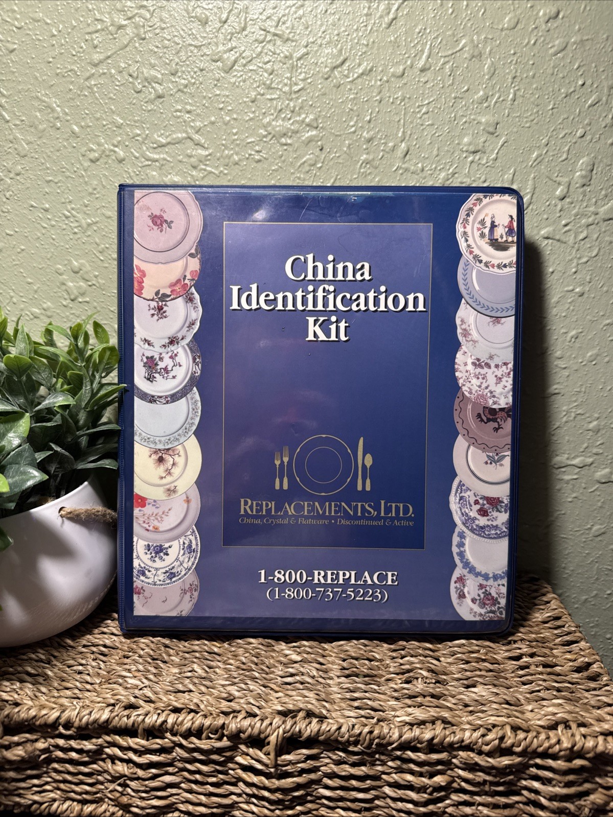Replacements LTD China Pattern ID Identification Guide Book Kit Corning-Nikko