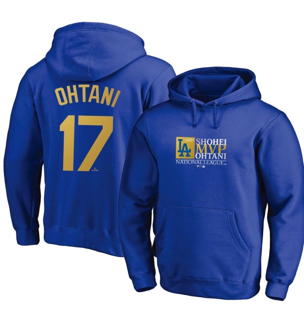 Shohei Ohtani #17 MLB 2025 MVP Commemorative Set Hoodie Mug Dodgers Used