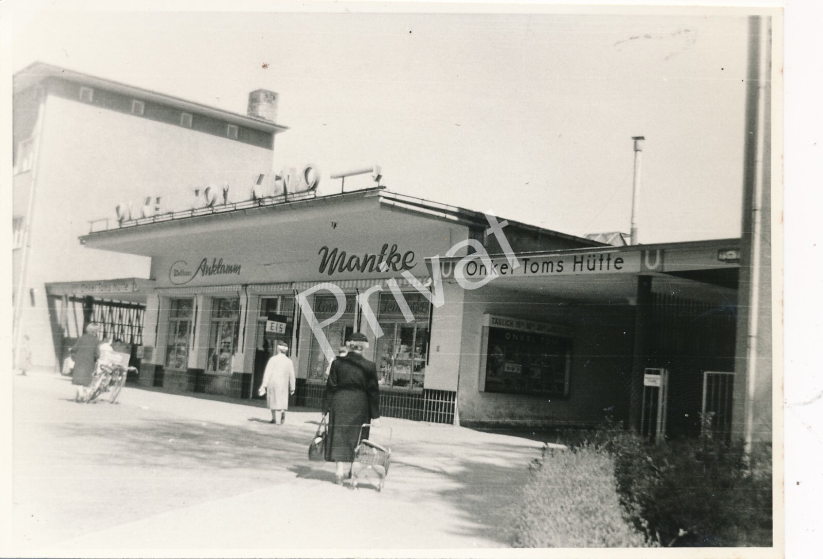 Photo U-Bahn Station Berlin Uncle Tom's Hut 1960s Tram Archive Berlin L1.21