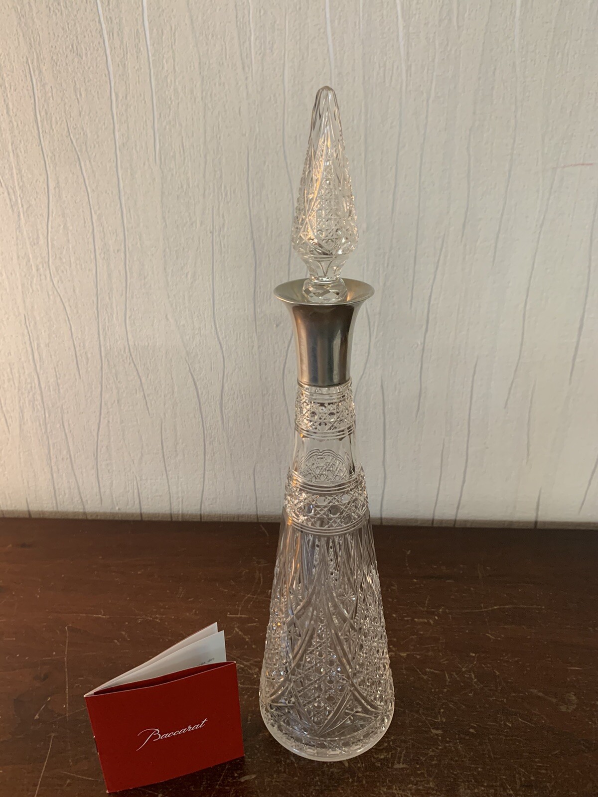 Elbeuf Model Crystal Carafe By Baccarat