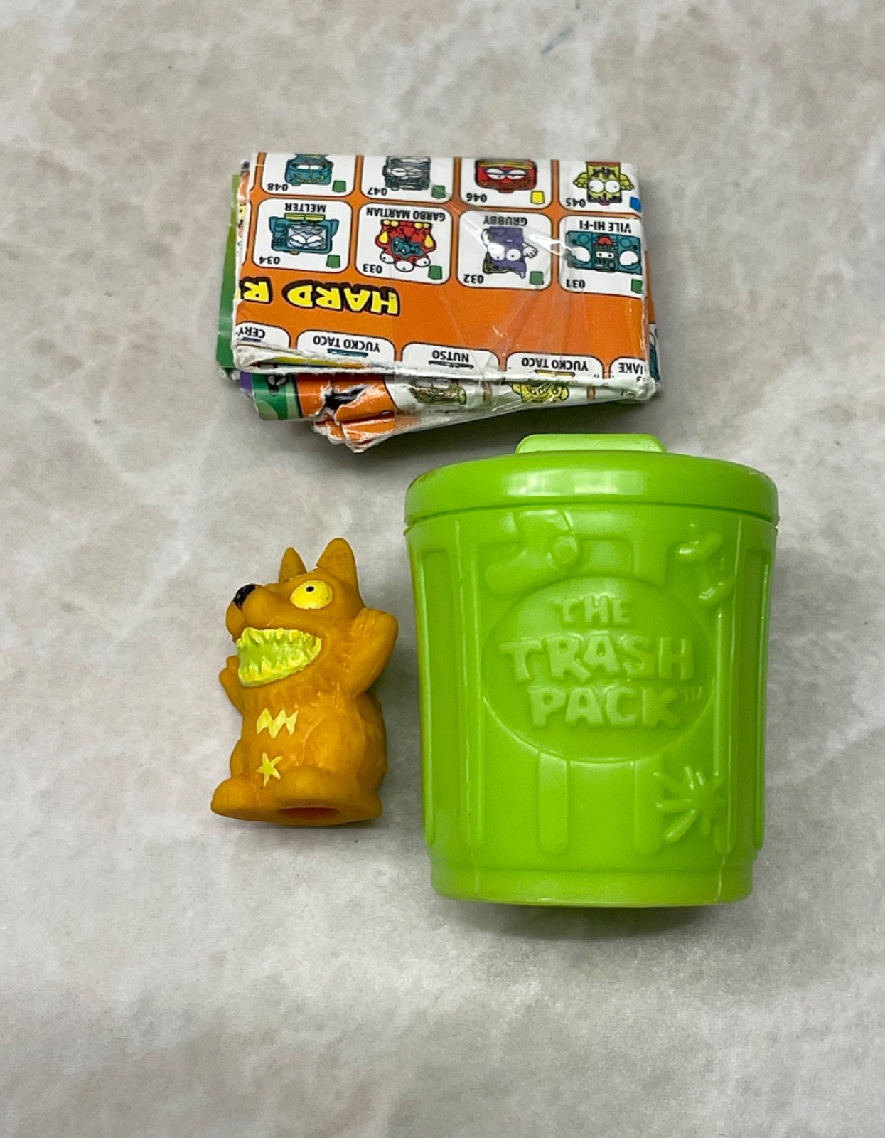 The Trash Pack Waste Wolf Orange Israel Nestle Popsicle Exclusive Mint