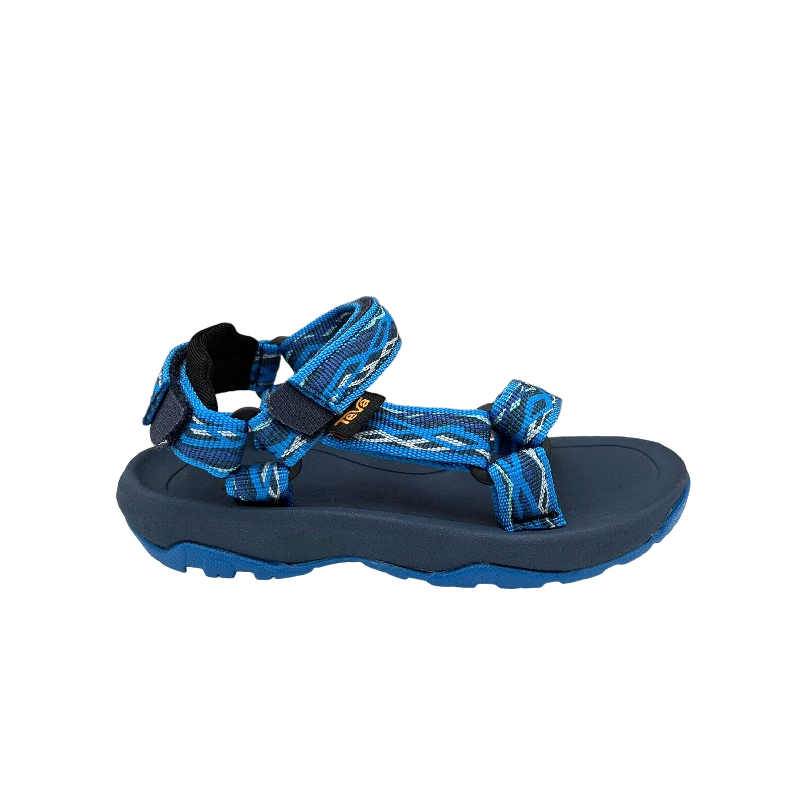 Teva Toddler Boys Sport Sandals Size 8 Blue Adjustable Straps Lightweight &Comfy