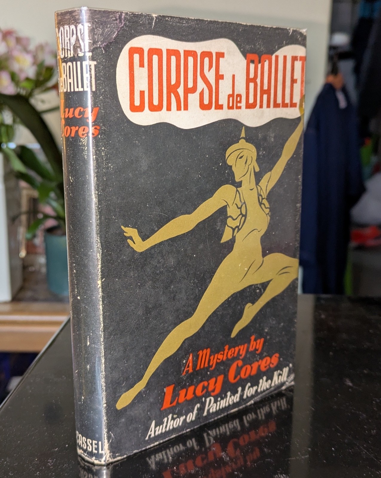Lucy Cores - CORPSE DE BALLET - Cassell 1st 1948 hardback in d/j