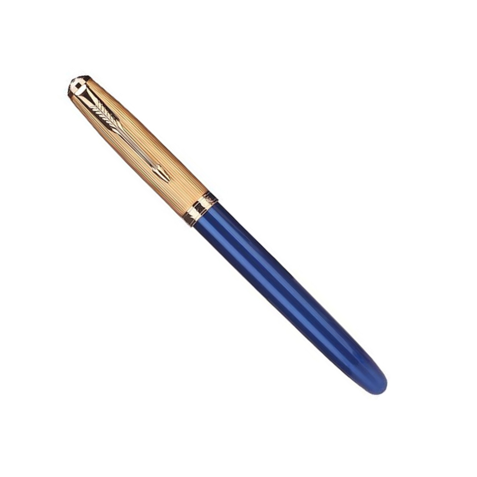 143mm Jinhao 85 Metal/Wood Fountain Pen Extra Fine Nib 0.38mm Writing Pen Blue B
