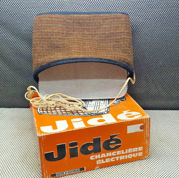 Vintage Jidé Electric Heated Slippers Functional