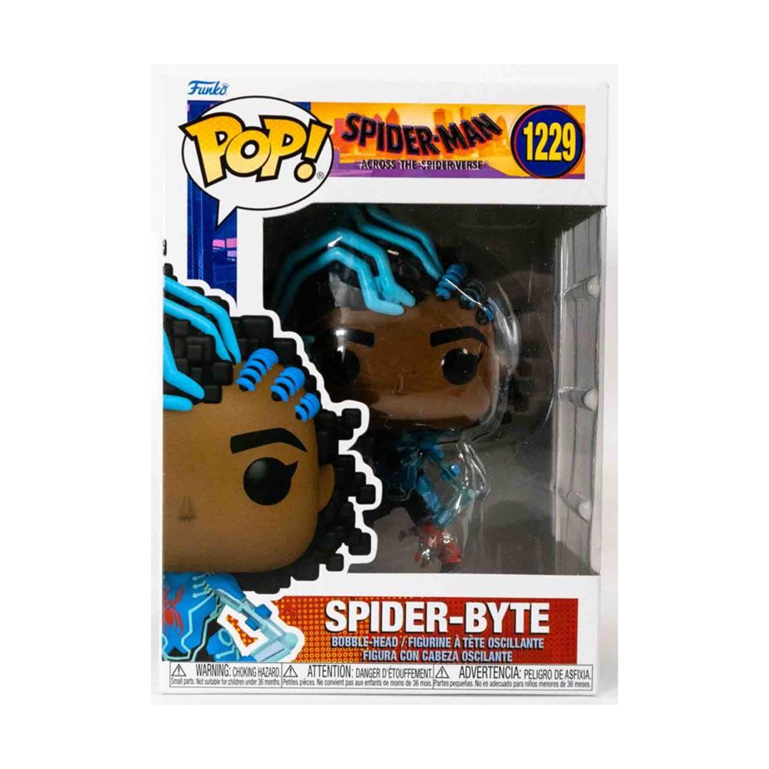 Funko Marvel Figure Spider-Byte (Spider-Man - Across the Spiderverse) VG+/NM
