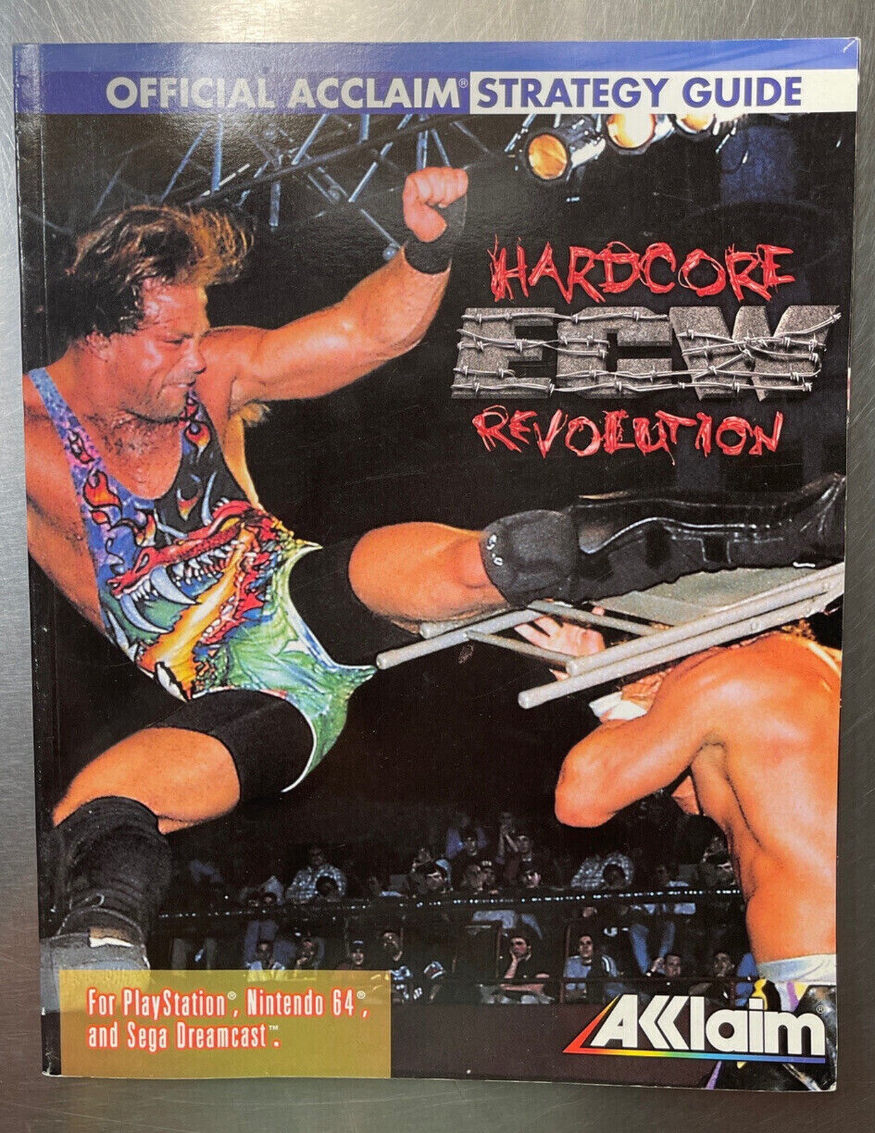 Ecw Hardcore Revolution Strategy Guide Good Used Condition