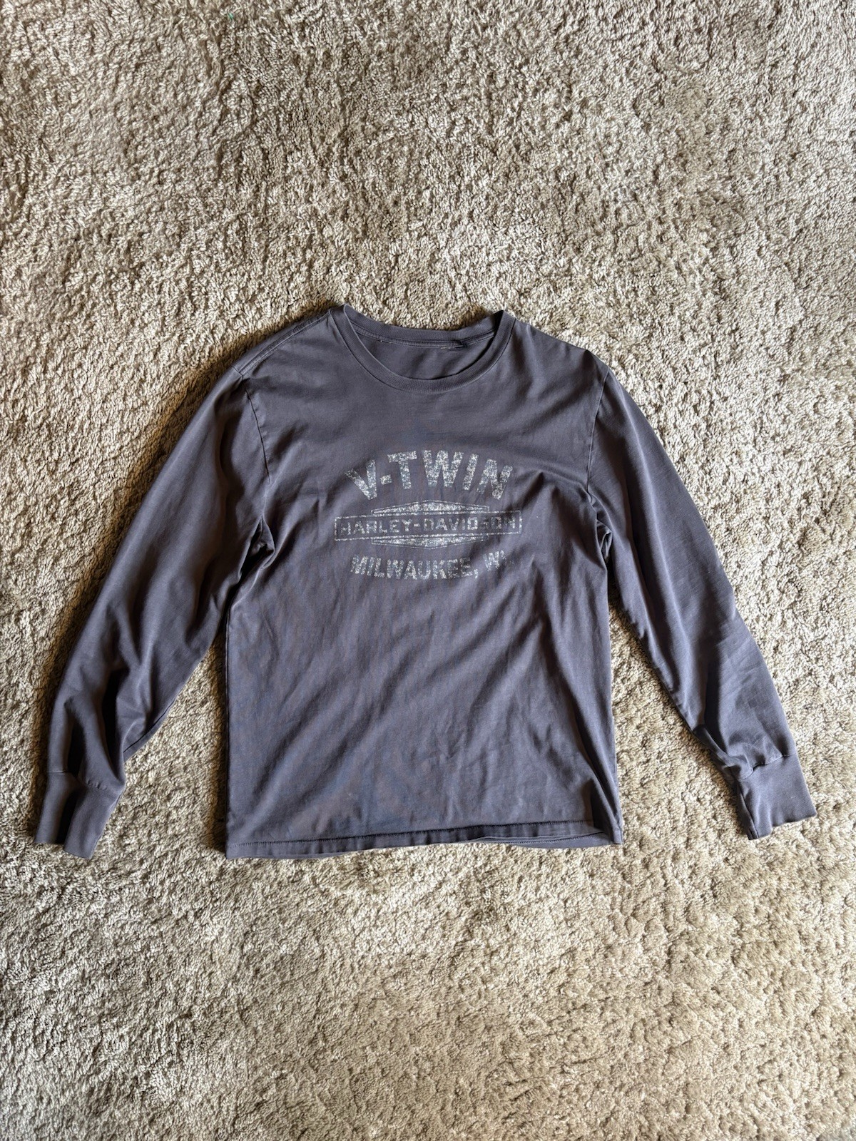 Harley Davidson V-Twin Long Sleeve Large