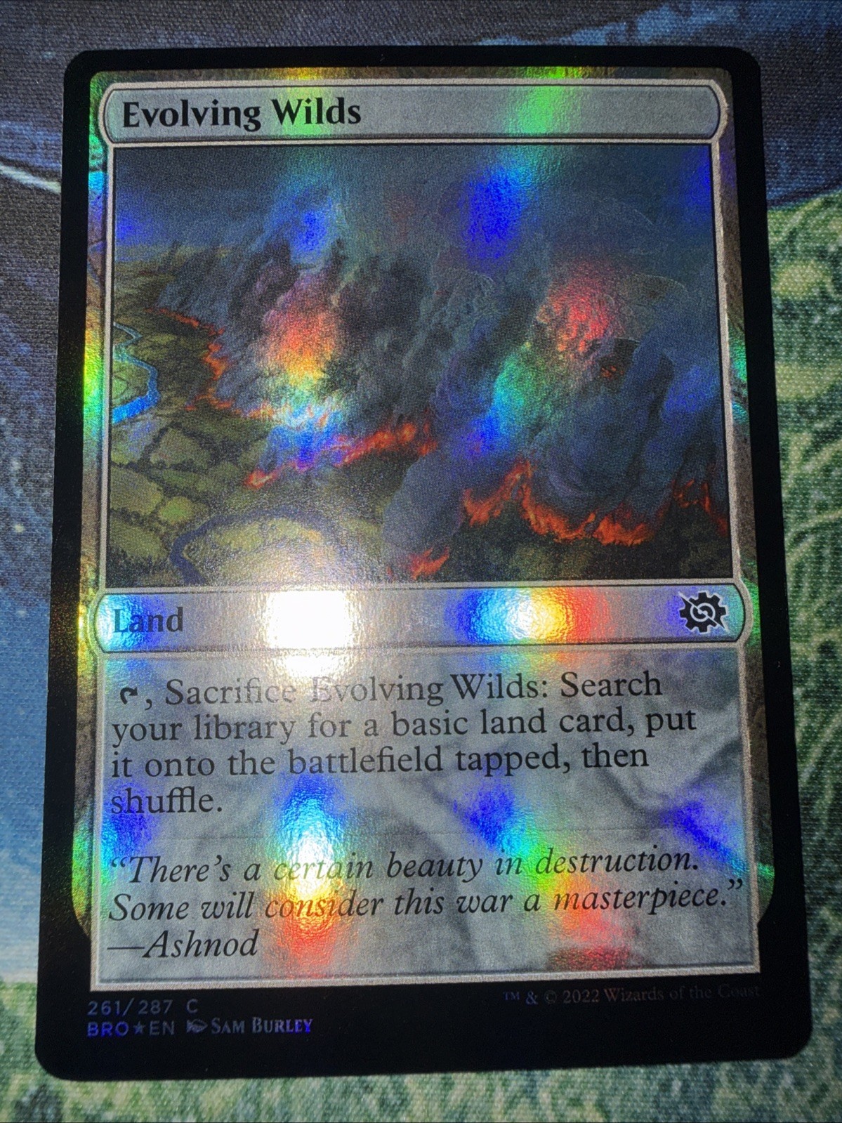 Evolving Wilds The Brothers' War Foil