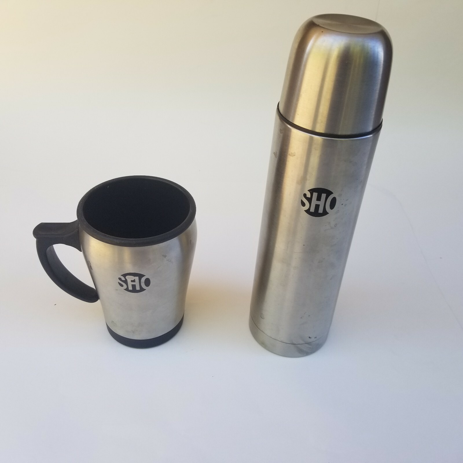 Showtime Cup & Tumbler TV Channel Coffee Advertising Mug Hot Cold Thermos