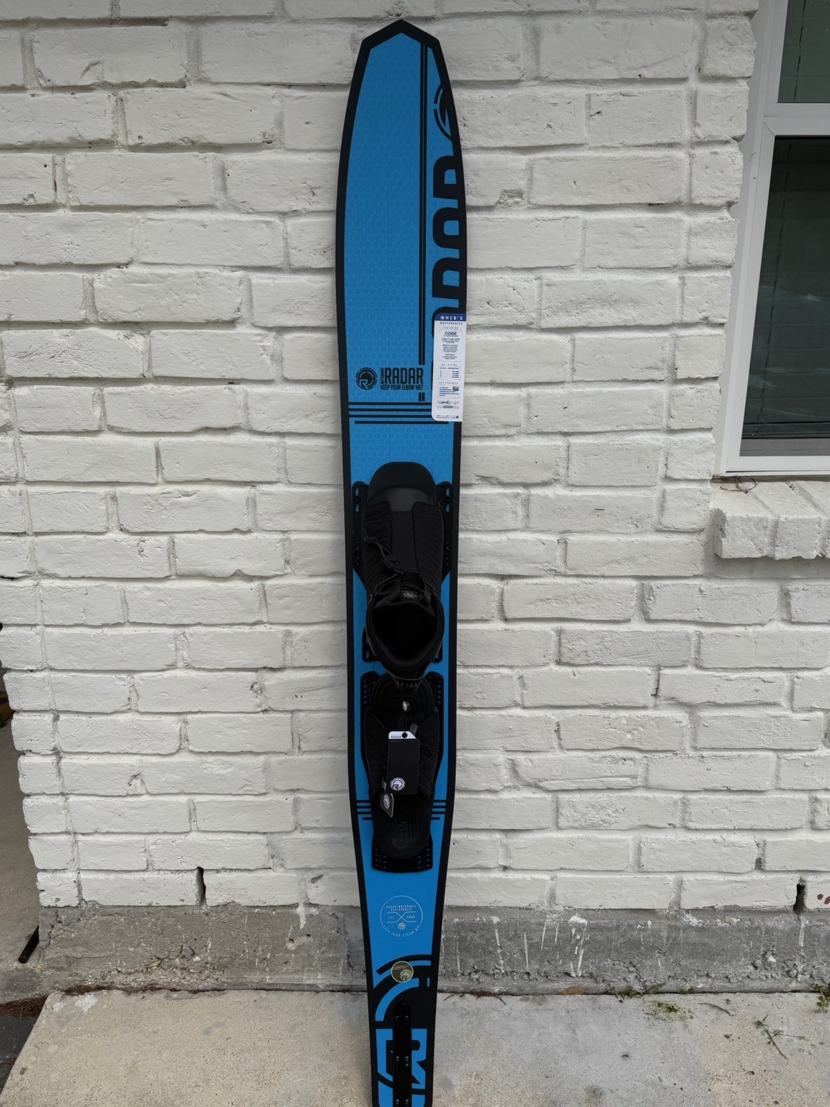 Radar Butterknife slalom water ski 69" NEW w/Prime Bindings