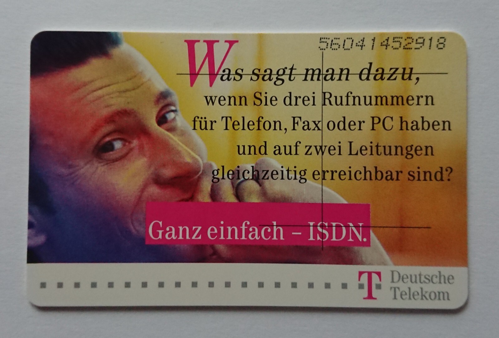 Phone Card Telefonwertkarte Trading Card 50 DM Telekom Isdn Telephone Fax PC
