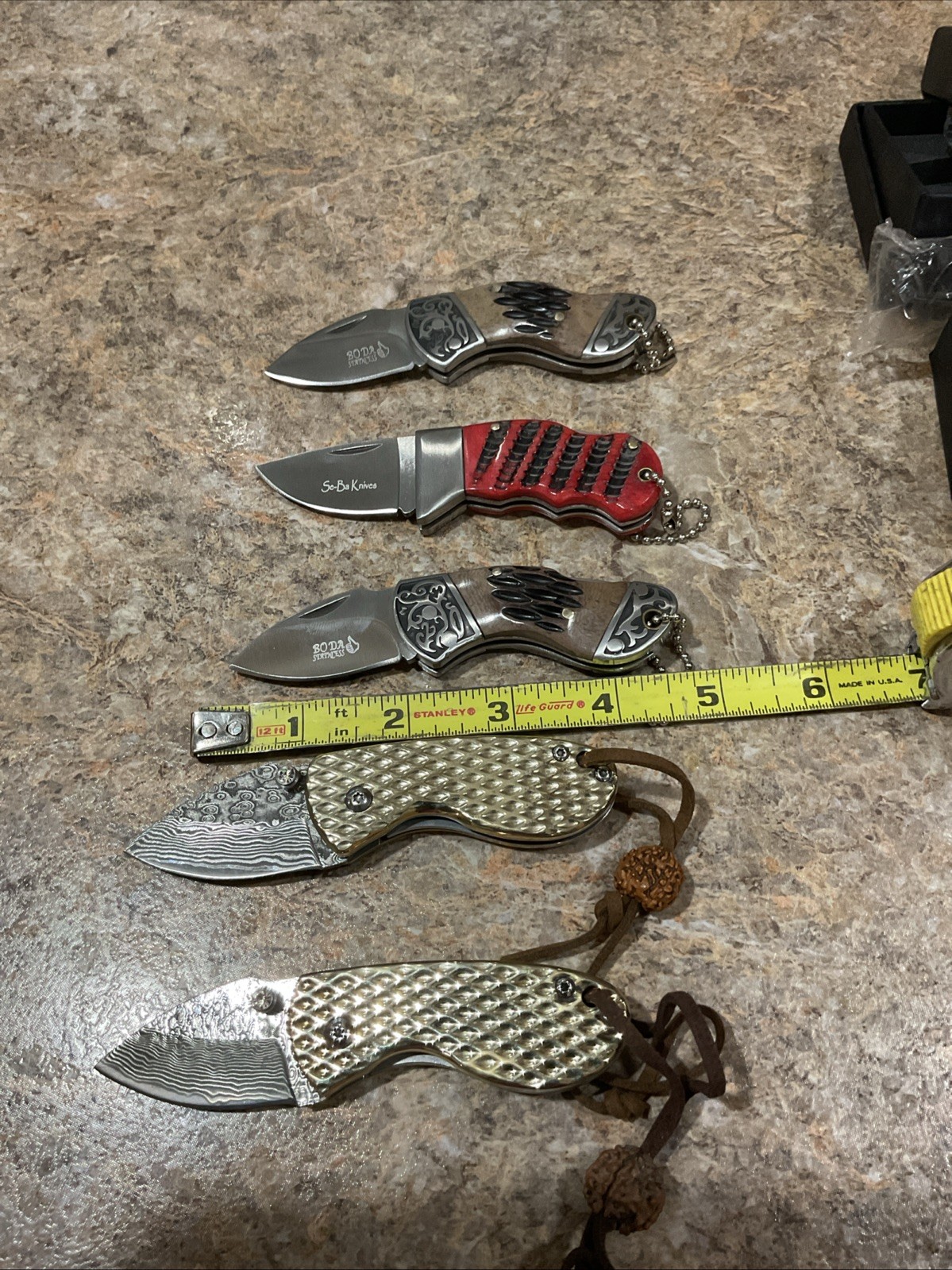 Lot Of 5 Pocket Knives 