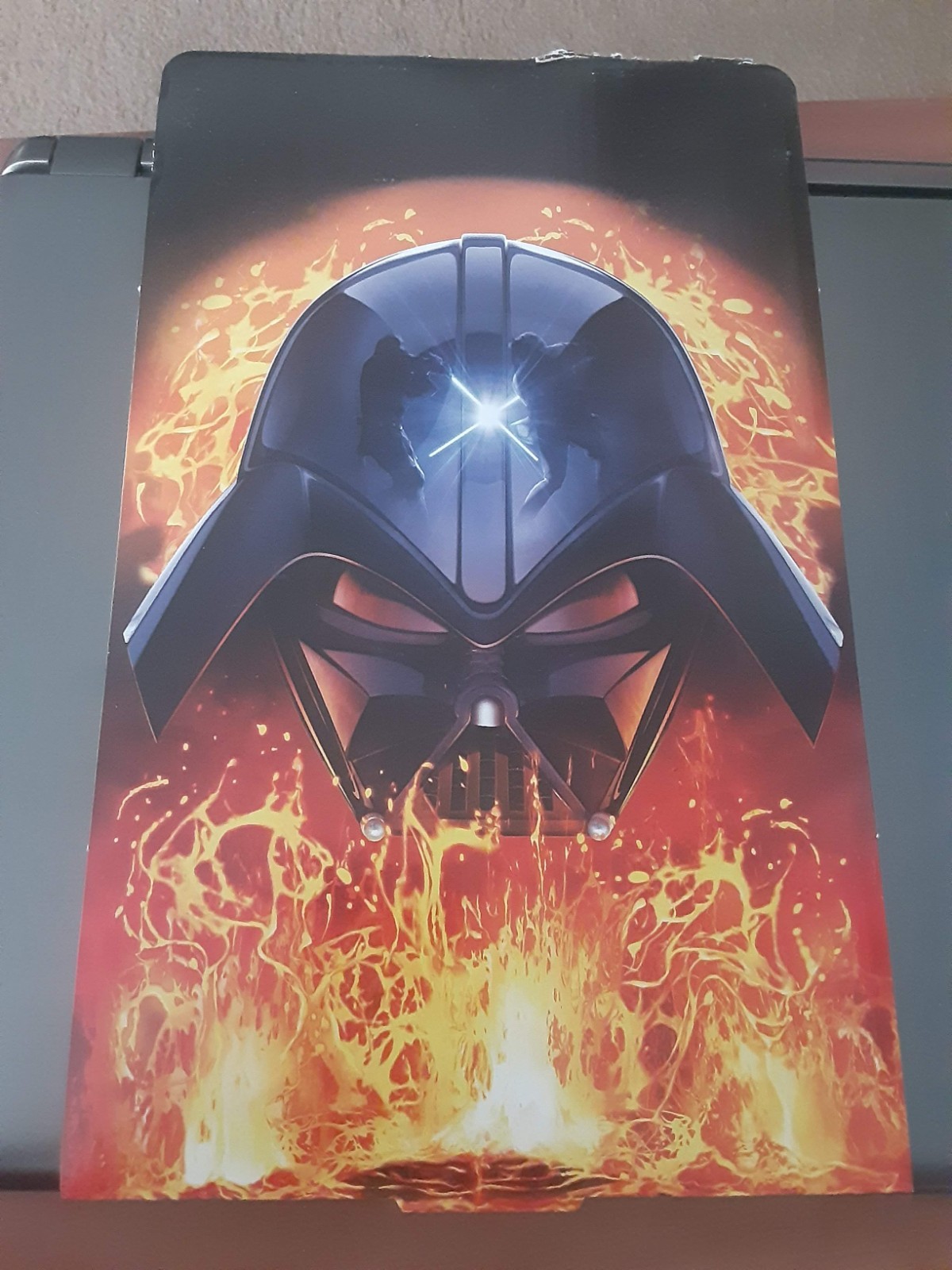 Star Wars Revenge of the Sith Vader Lava Backdrop Mustafar