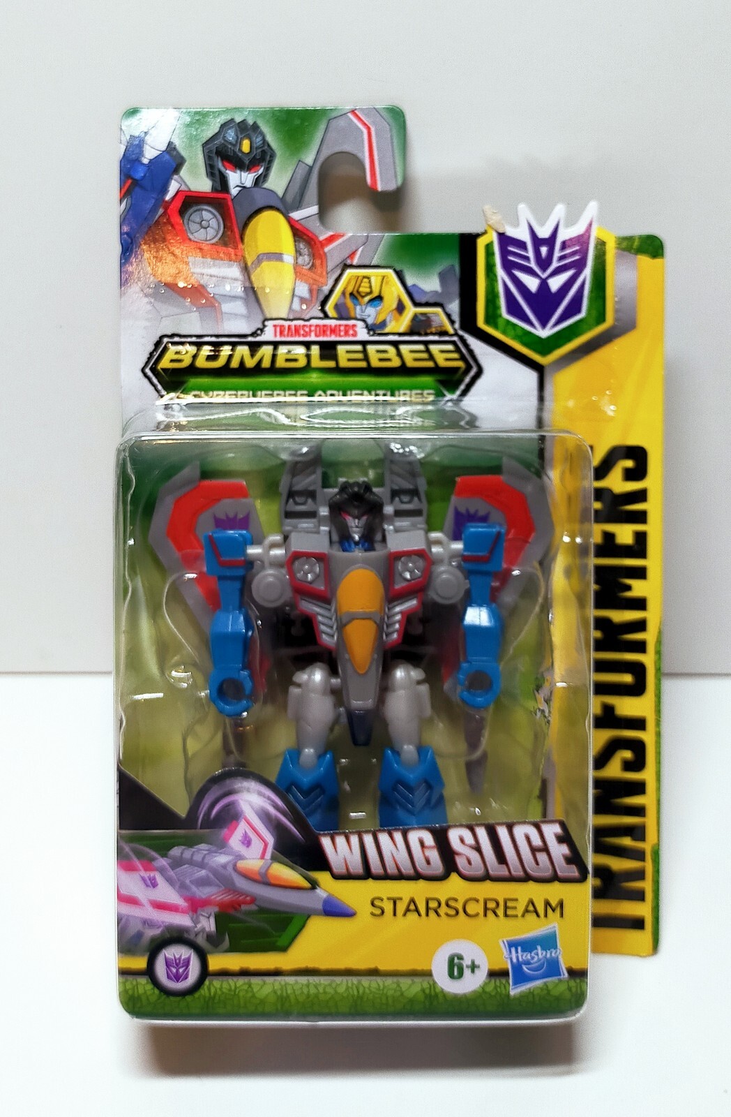 2021 Hasbro Transformers: Bumblebee Cyberverse Adventures Starscream Figure