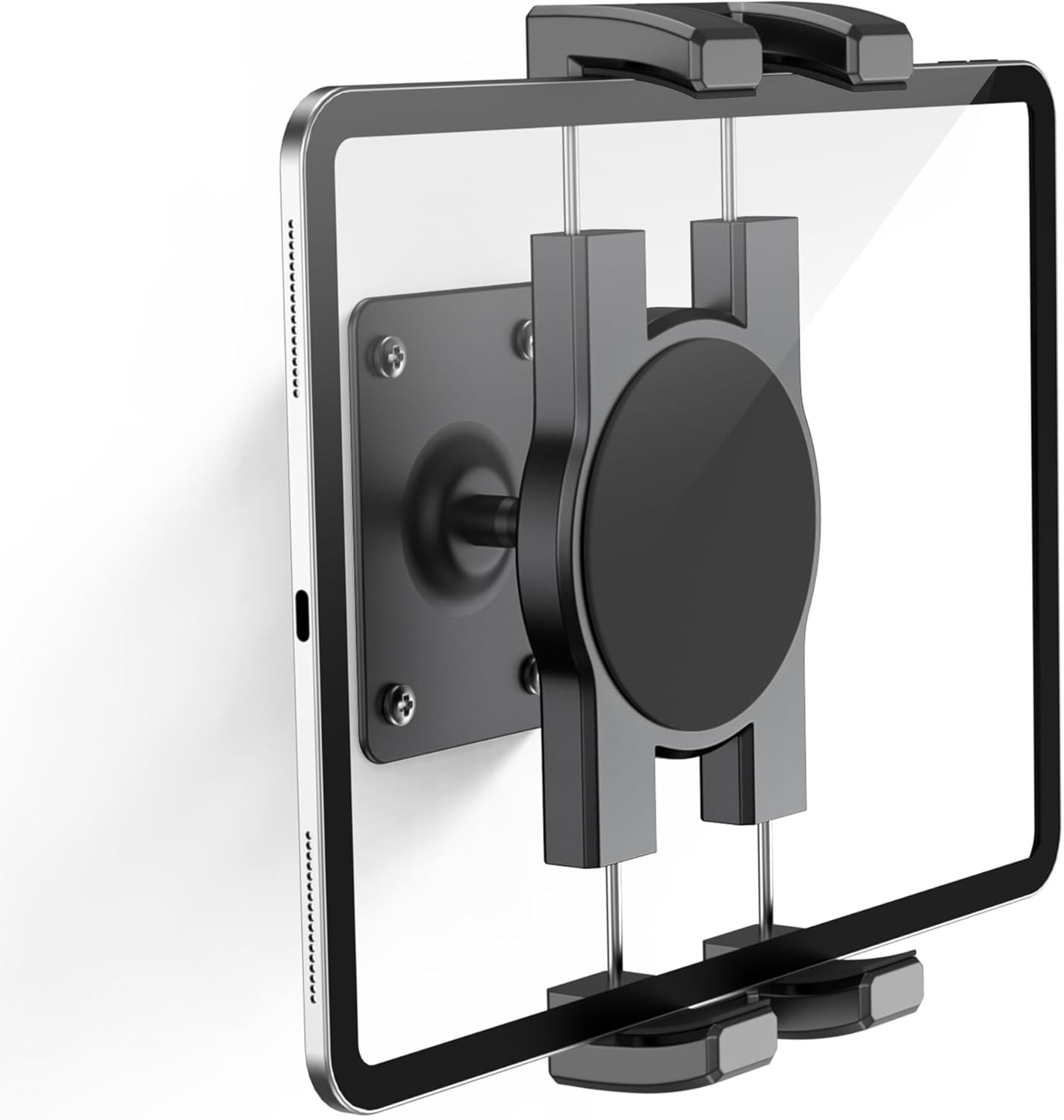 Tablet Wall Mount, 360° Rotating Ipad Wall Mount Holder, Compatible with 4.7"-12