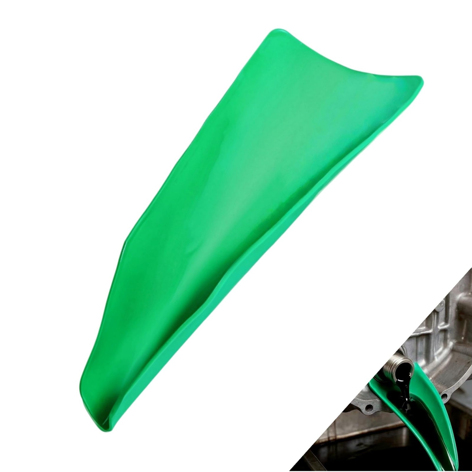 Reusable Flexible Oil Drain Funnel Form A Bendable Flex Funnel for Car Truck