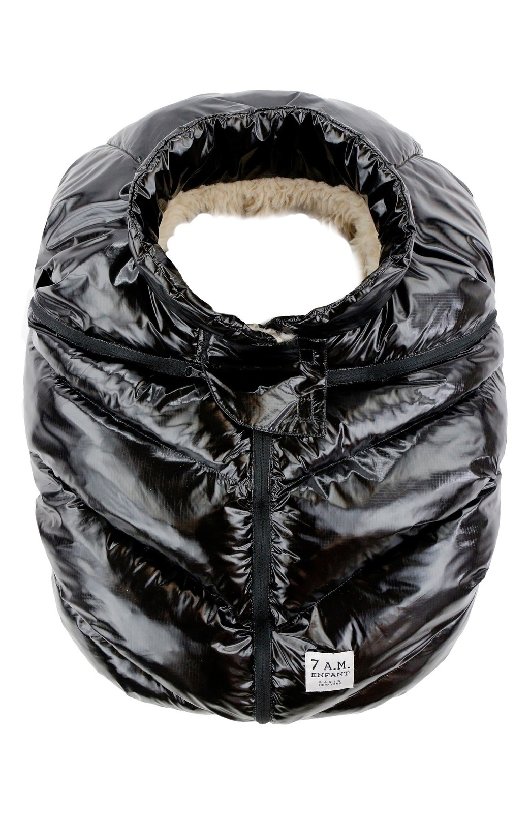 7AM Car Seat CocoonBlack Polar -Brand New! ID257