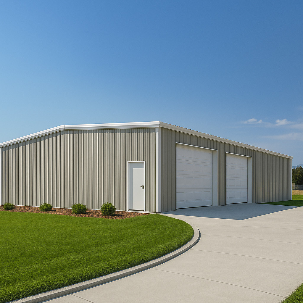 50x100x16 DuroBEAM Rigid-Frame I-Beam Structure