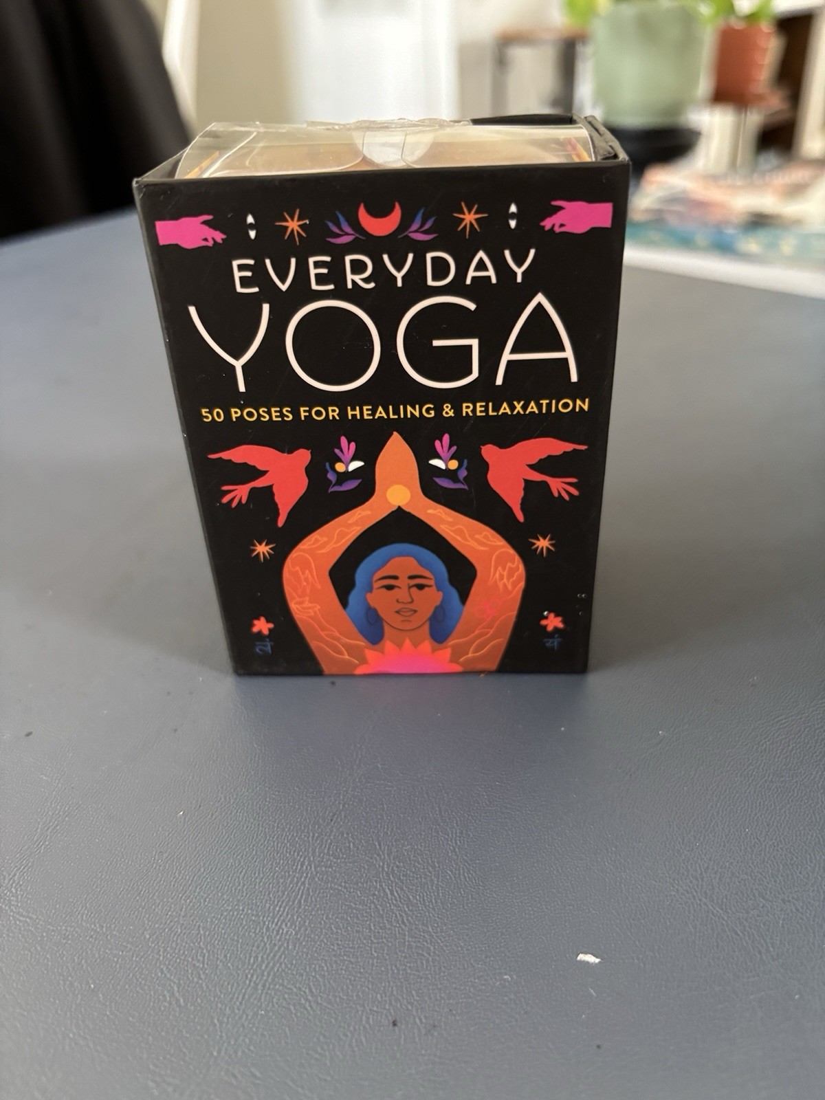 Everyday Yoga: 50 Poses for Healing & Relaxation Mini Kit.  Excellent Condition.