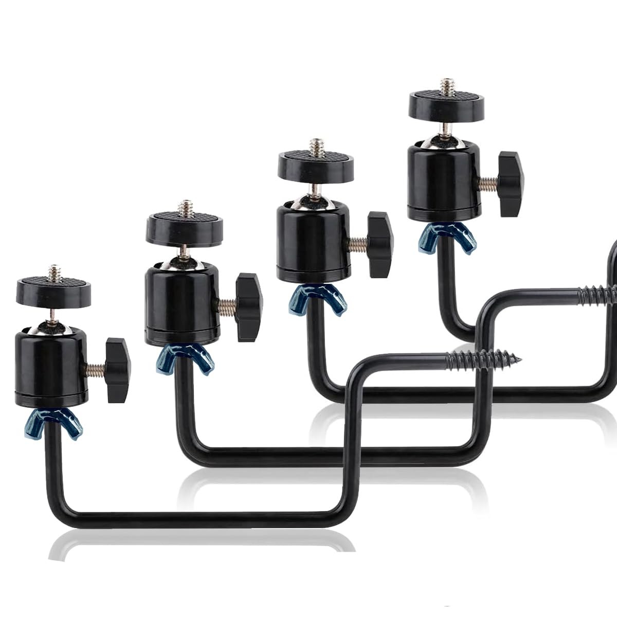 Trail Camera Mount Screw in Upgrade Brown 4 Pieces