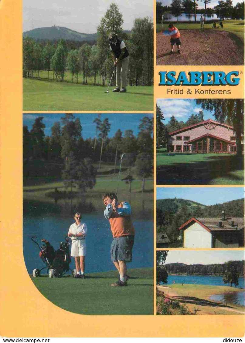 Postcard - Sports - Golf - Sweden - Isaberg Fritid and Konferens - Multivview