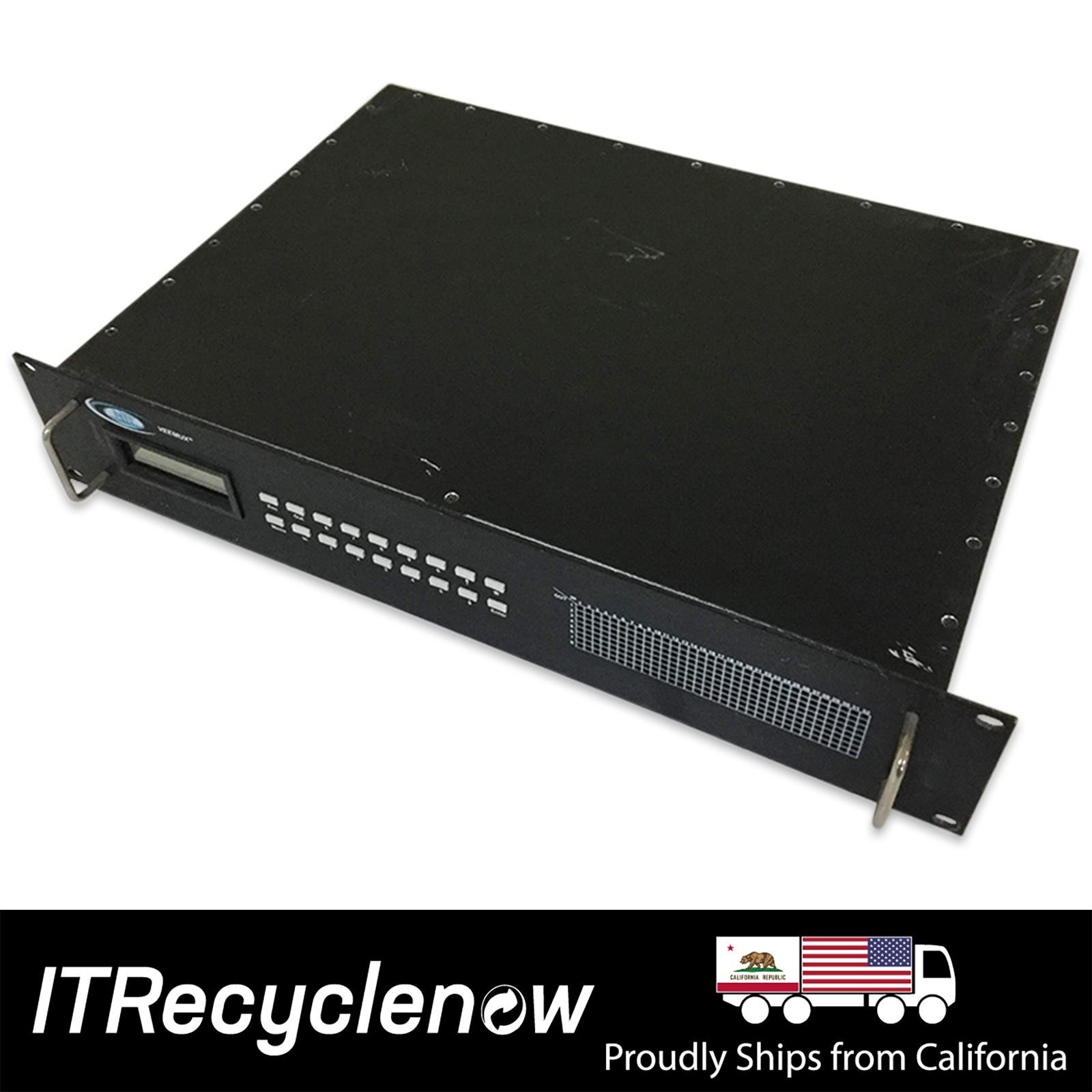 Network Technologies Inc. NTI SM-32X8-15V-LCD 32x8 VGA Video Matrix Switch