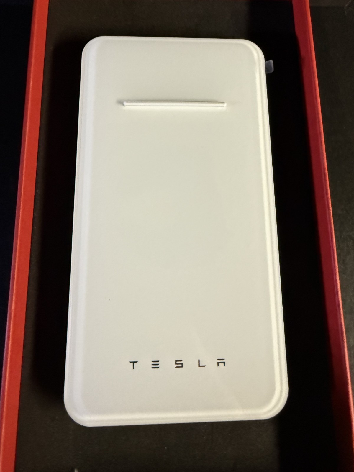 Tesla Wireless Portable Phone Charger White —  Original Version Official