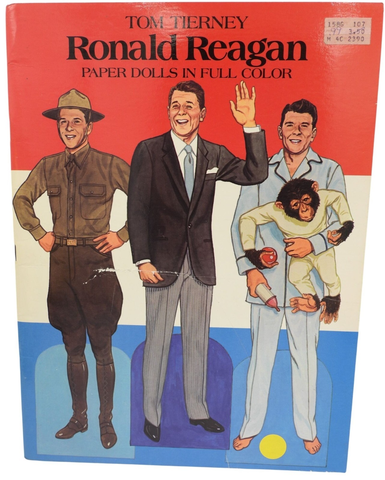 Ronald Reagan Fashion Paper Dolls In Full Color By Tom Tierney
