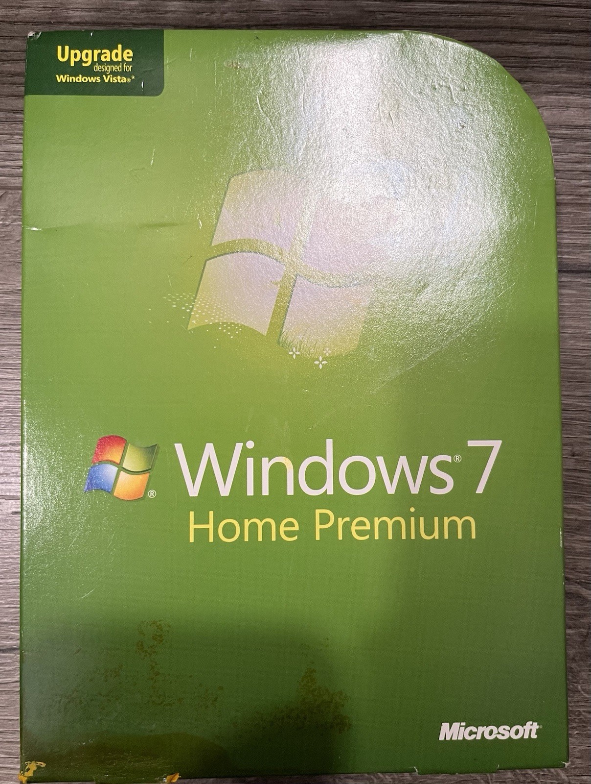 Microsoft Windows 7 Home Premium Upgrade W/ Product Key Vista 32 & 64 Bit 2 CD