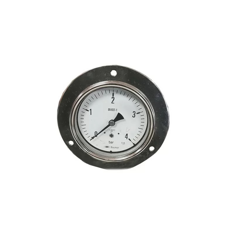 Baumer MEX5B30B19 Pressure gauge type B Ø 100mm 1/2'' 0-4bar