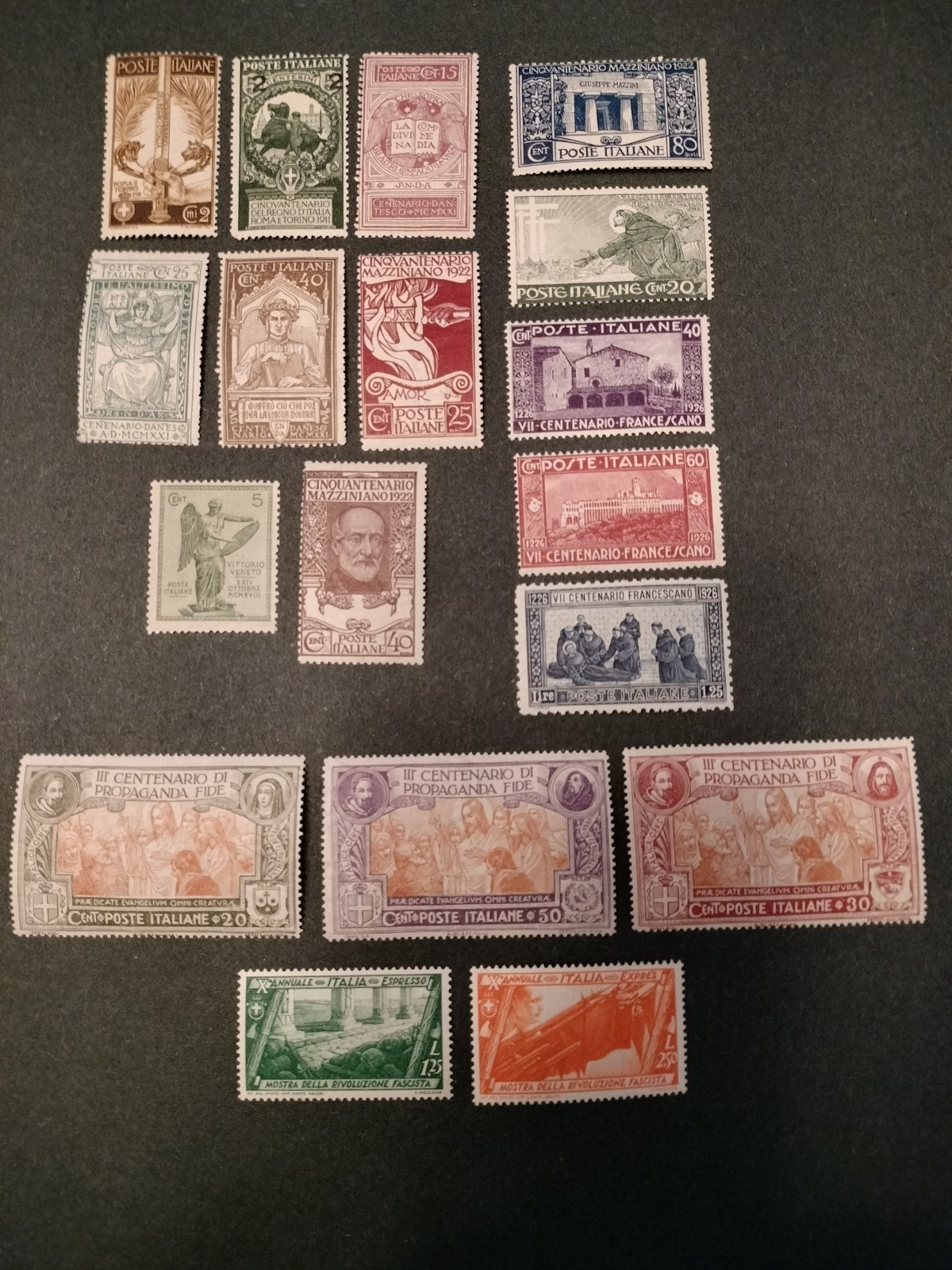 world wide stamp collections lots Italian stamp lot m/h