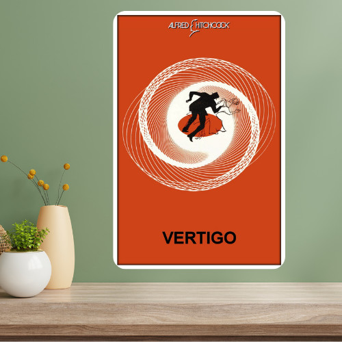 Vertigo Classic Movie Metal Poster Sign