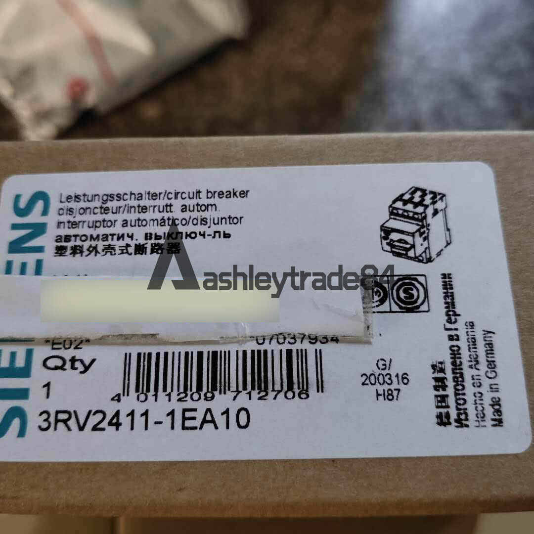1PCS NEW Siemens circuit breakers 3RV2411-1EA10 2.8-4A